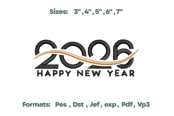 2026 Modern Swoosh New Year Art Review