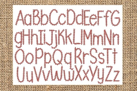 Chain Stitch Alphabet - Capitals: A Designer’s Review