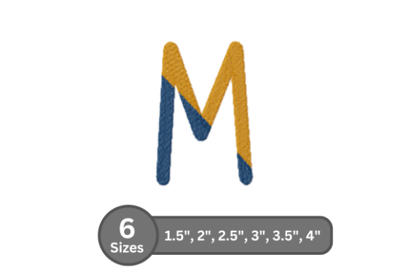 Chalk Split Alphabet -M: A Holiday Design Review