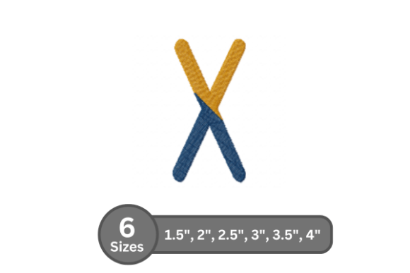 Chalk Split Alphabet -X: A Designer’s Review