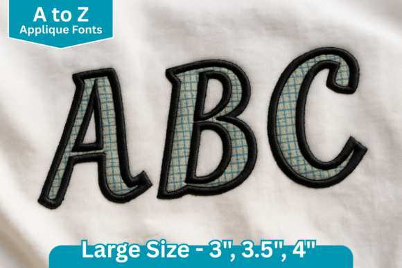 Curvy Applique Embroidery Font: A Holiday Review