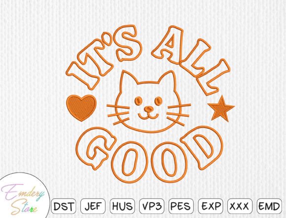 It’s All Good Cat: A Sweet Embroidery Design Review