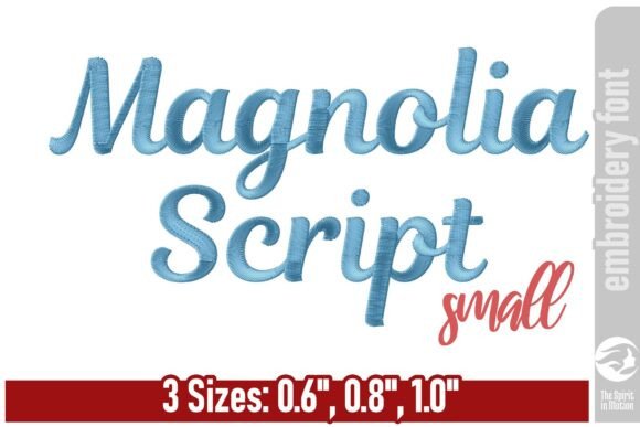 Magnolia Script Embroidery Font - Small Review