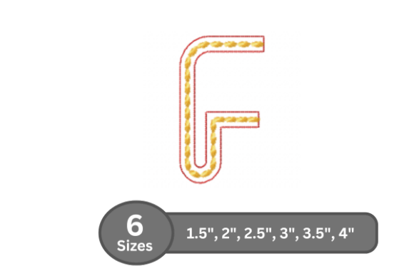 Rope Twist Alphabet -F: A Designer Review