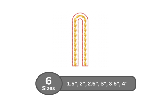 Rope Twist Alphabet - I: Boutique Apparel Review