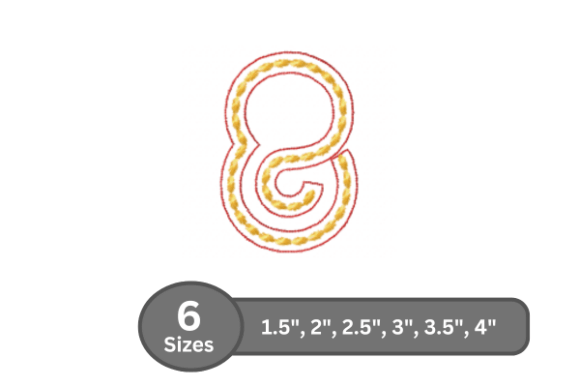 Rope Twist Number -8: Embroidery Design Review