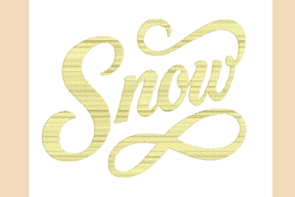 Snow Lettering Script: A Designer’s Holiday Review