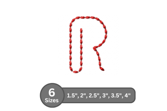 Soft Cord Alphabet -R: A Craft Fair Review