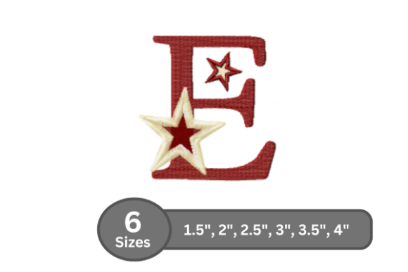 Star Pop Alphabet - E: A Seasonal Embroidery Review