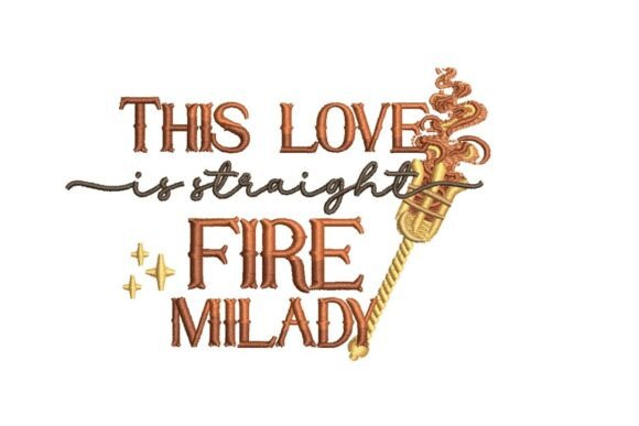 Straight Fire Milady: Fantasy Quote Embroidery Review